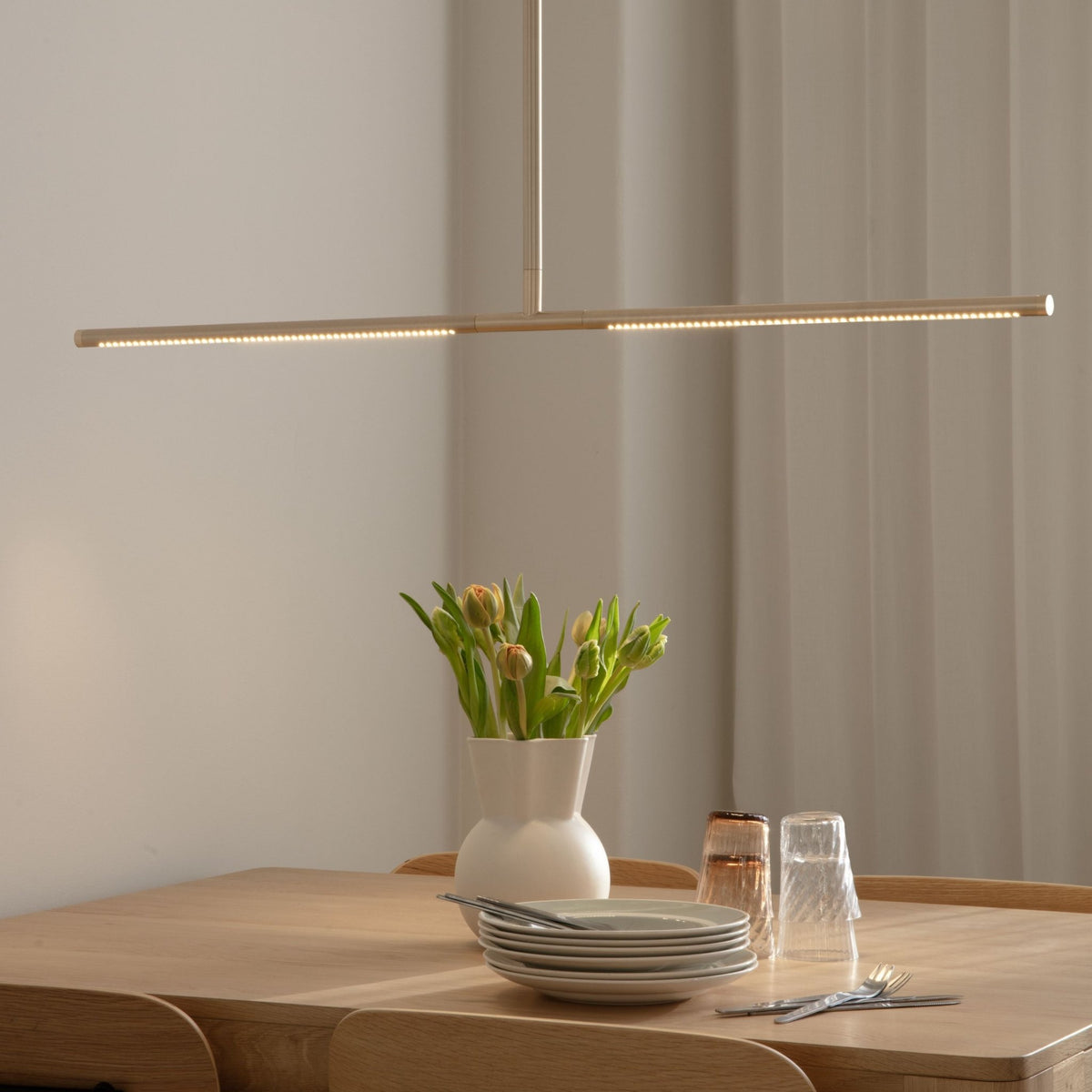 Plafonnier en laiton 107x59cm Omni - Umage - The Cool Republic