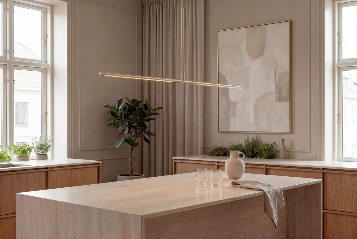 Plafonnier en laiton 107x59cm Omni - Umage - The Cool Republic