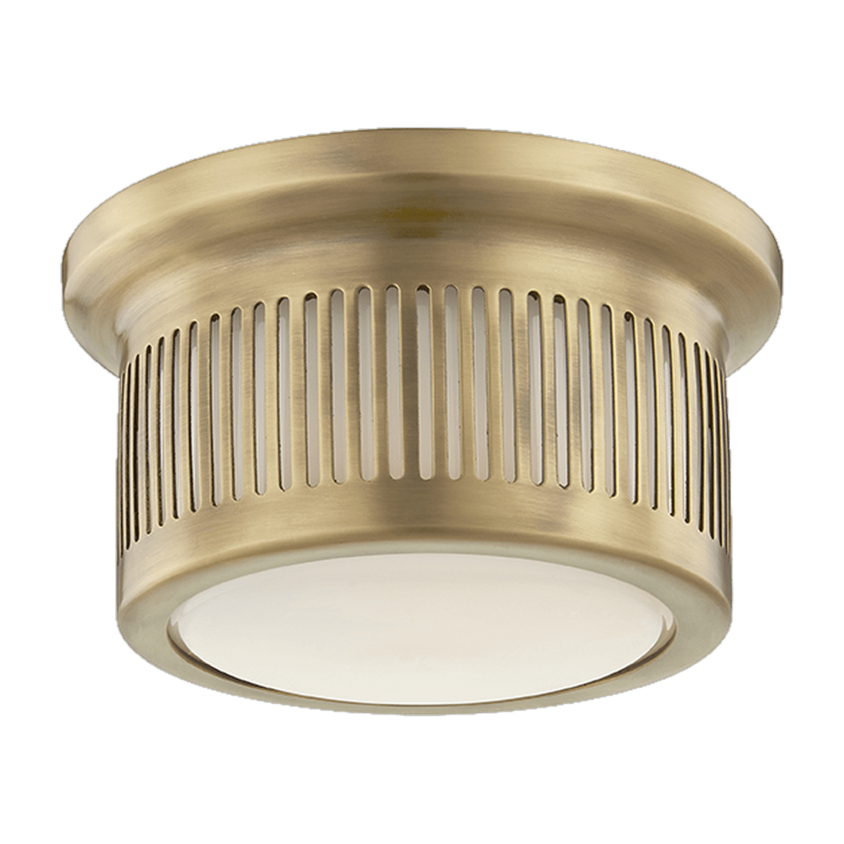 Plafonnier en laiton laiton vieilli 15x9cm Bangor - Hudson Valley Lighting - The Cool Republic