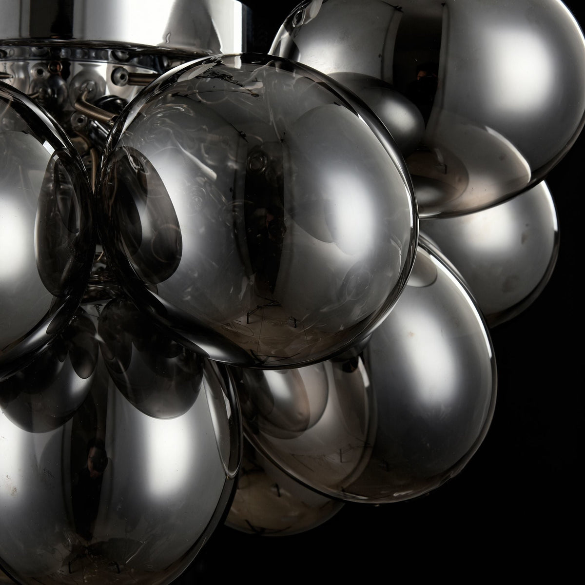 Plafonnier en métal argenté 38 cm Balbo - Maytoni - The Cool Republic