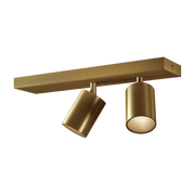 Carl2 bronze metal ceiling light - Panzeri - The Cool Republic