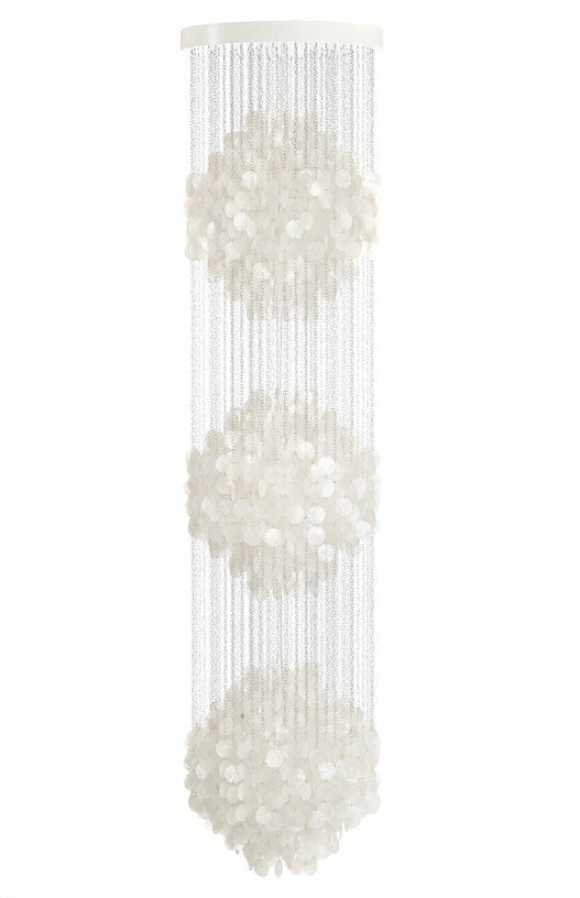 Plafonnier en métal chromé Fun 3DM - Verpan - The Cool Republic