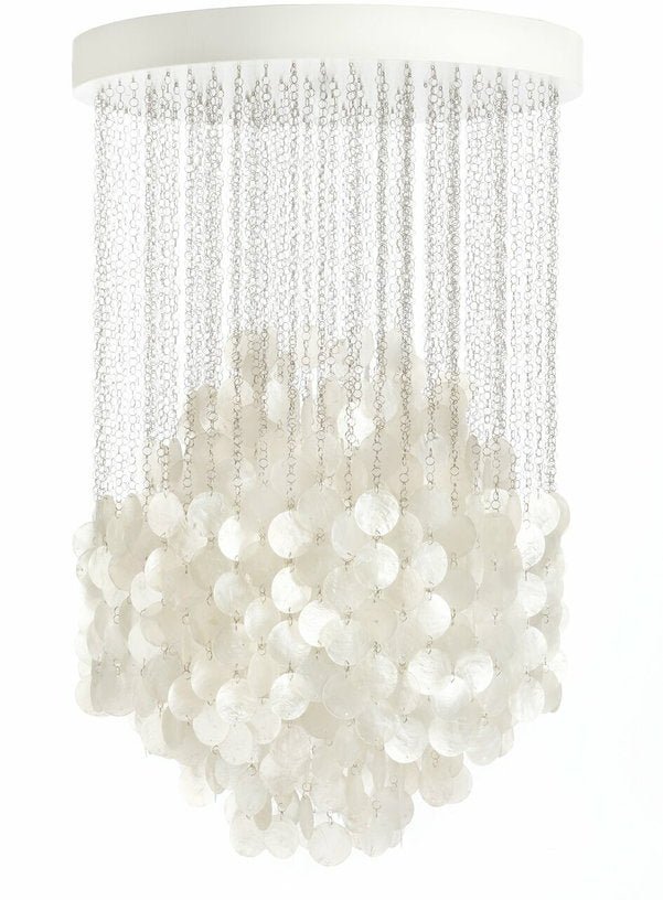 Plafonnier en métal chromé Fun 4DM - Verpan - The Cool Republic