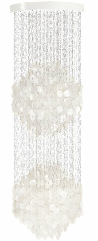 Plafonnier en métal chromé Fun 5DM - Verpan - The Cool Republic