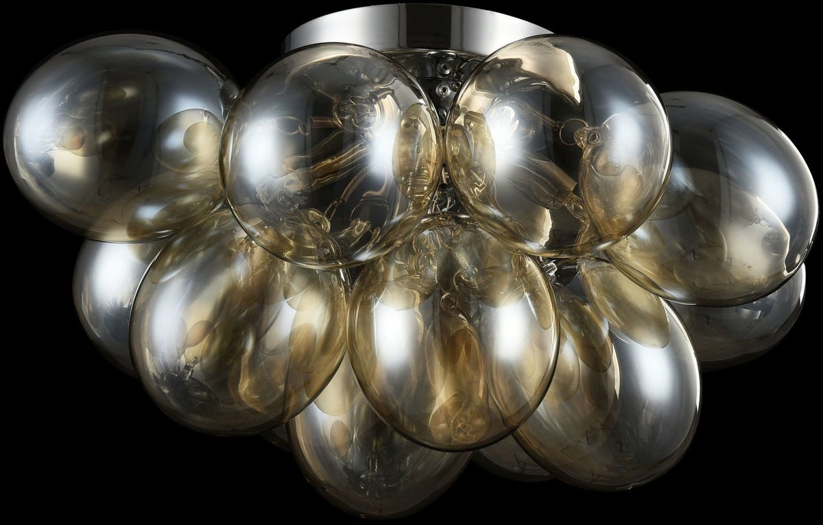 Plafonnier en métal cognac 38 cm Balbo - Maytoni - The Cool Republic