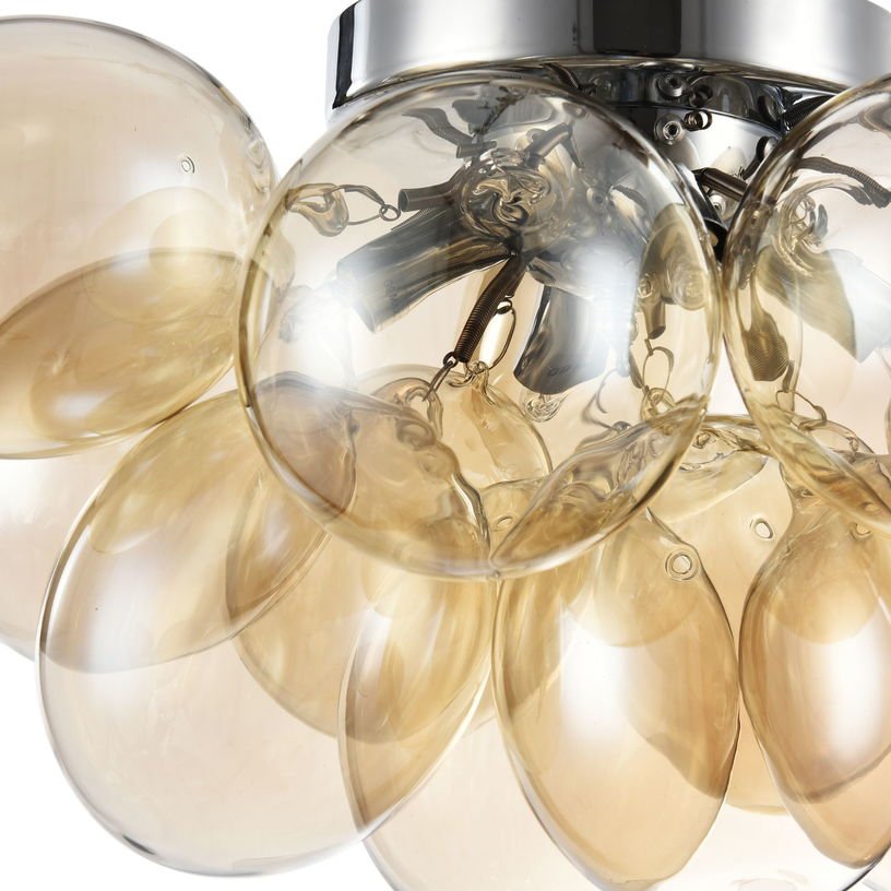 Plafonnier en métal cognac 38 cm Balbo - Maytoni - The Cool Republic