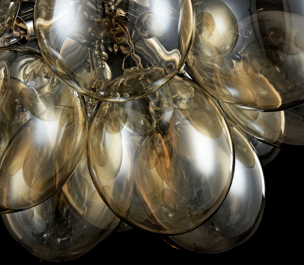Plafonnier en métal cognac 38 cm Balbo - Maytoni - The Cool Republic