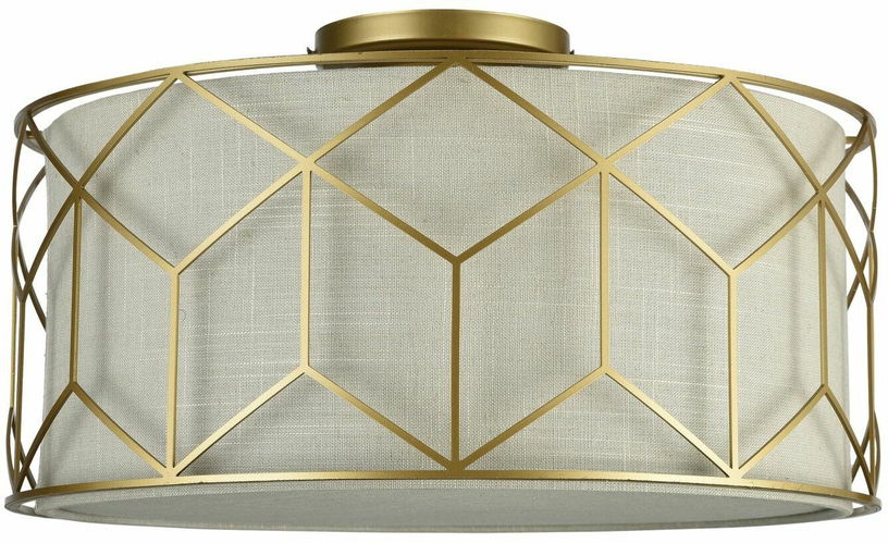 Plafonnier en métal doré 43 cm Messina - Maytoni - The Cool Republic