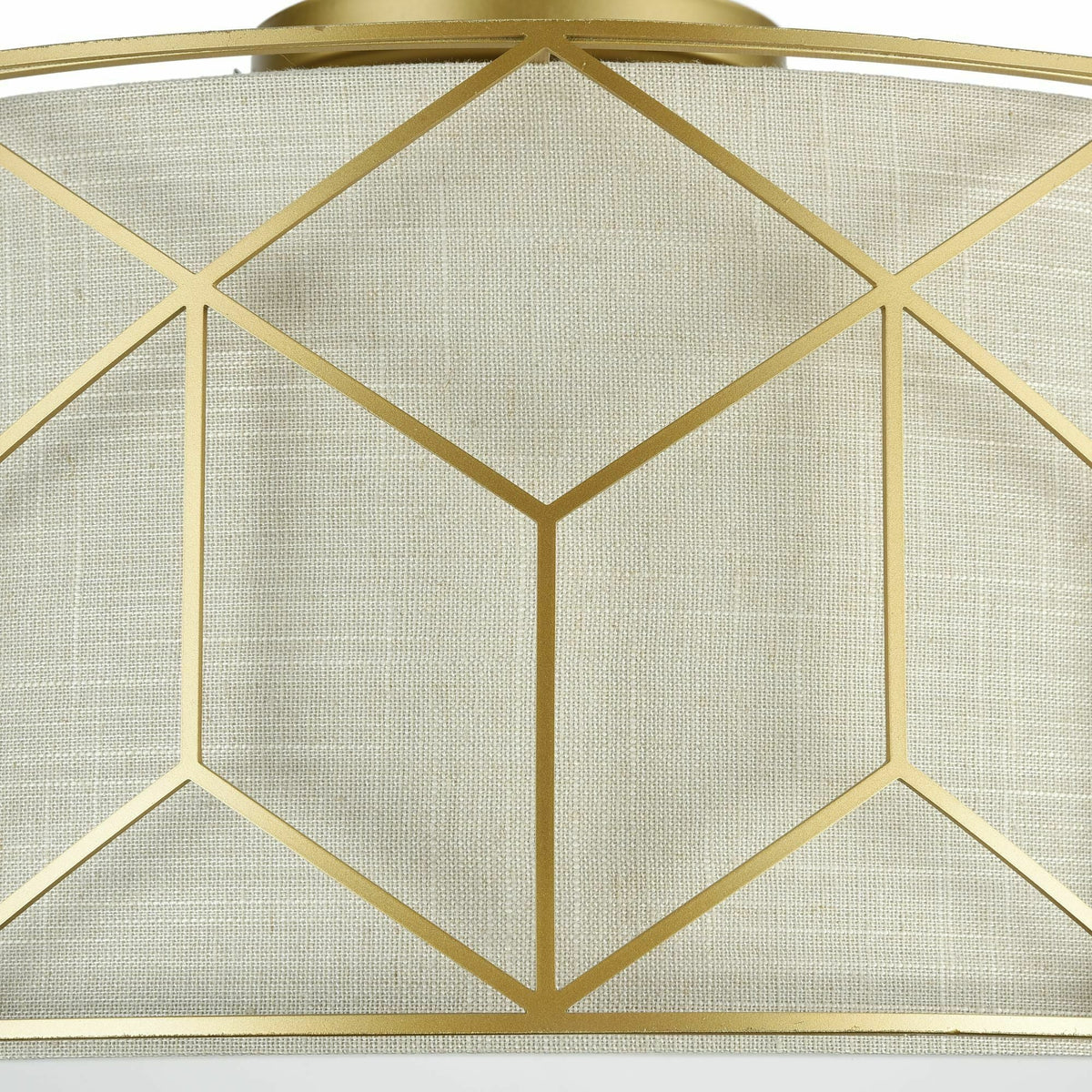 Plafonnier en métal doré 43 cm Messina - Maytoni - The Cool Republic