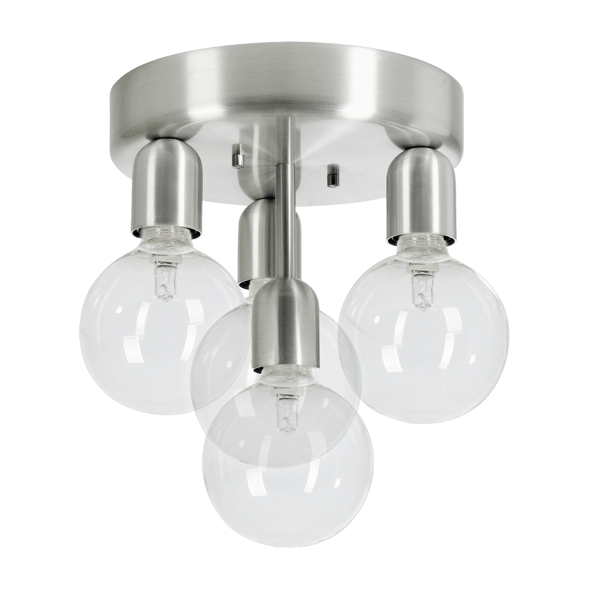 Plafonnier en métal silver 23 cm Regal - Belid - The Cool Republic