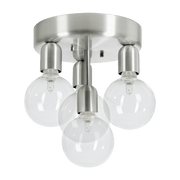 Plafonnier en métal silver 23 cm Regal - Belid - The Cool Republic