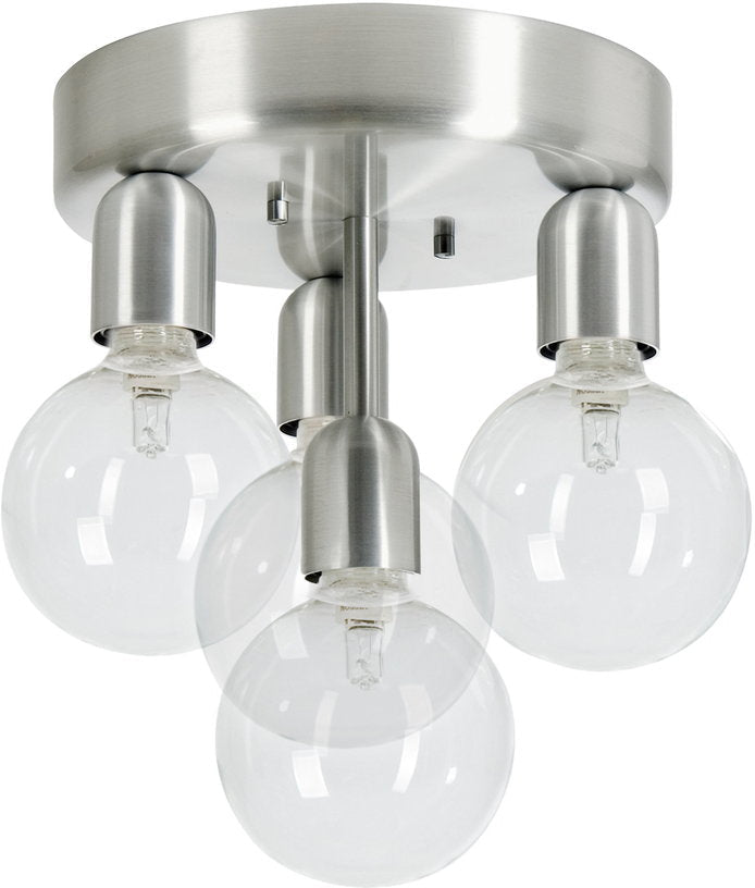 Plafonnier en métal silver 23 cm Regal - Belid - The Cool Republic