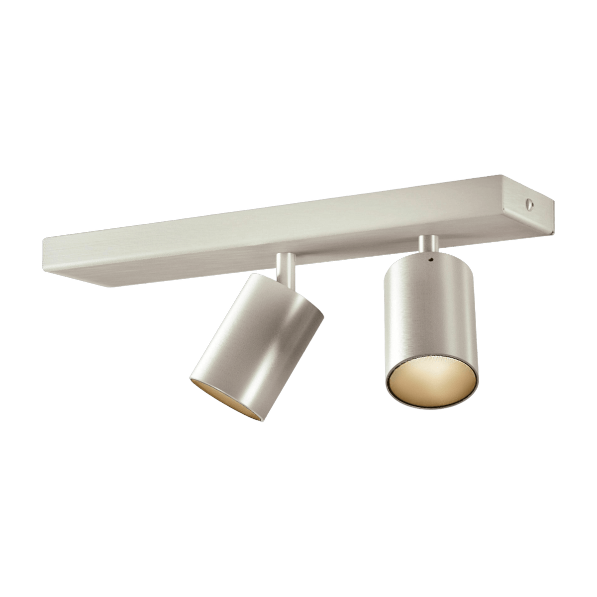 Ceiling light in titanium metal Carl2 - Panzeri - The Cool Republic