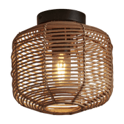 Plafonnier en rotin naturel 25x20 cm Tanami - Good & Mojo - The Cool Republic