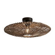 Plafonnier en rotin naturel 55x14 cm Zanzibar - Good & Mojo - The Cool Republic