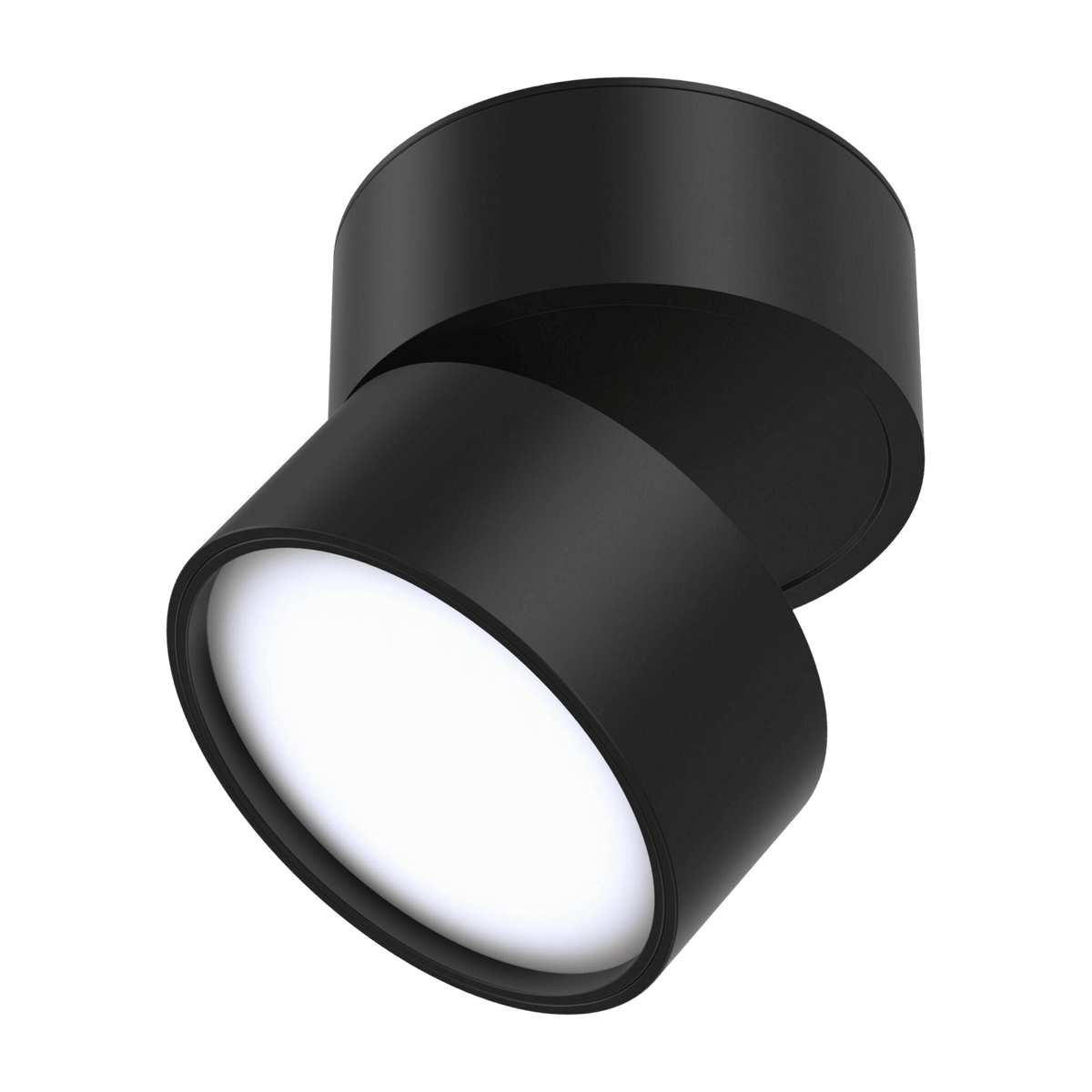 Plafonnier LED en métal noir 767 Lm Onda - Maytoni - The Cool Republic