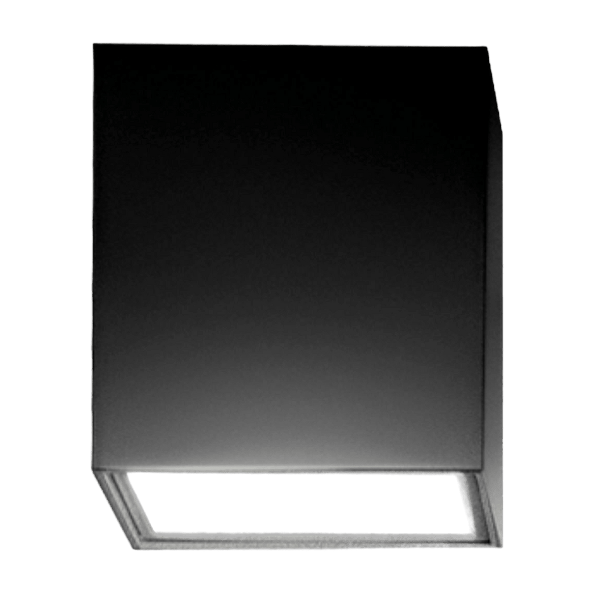 Black ceiling lamp 11 x 11 cm Three - Panzeri - The Cool Republic