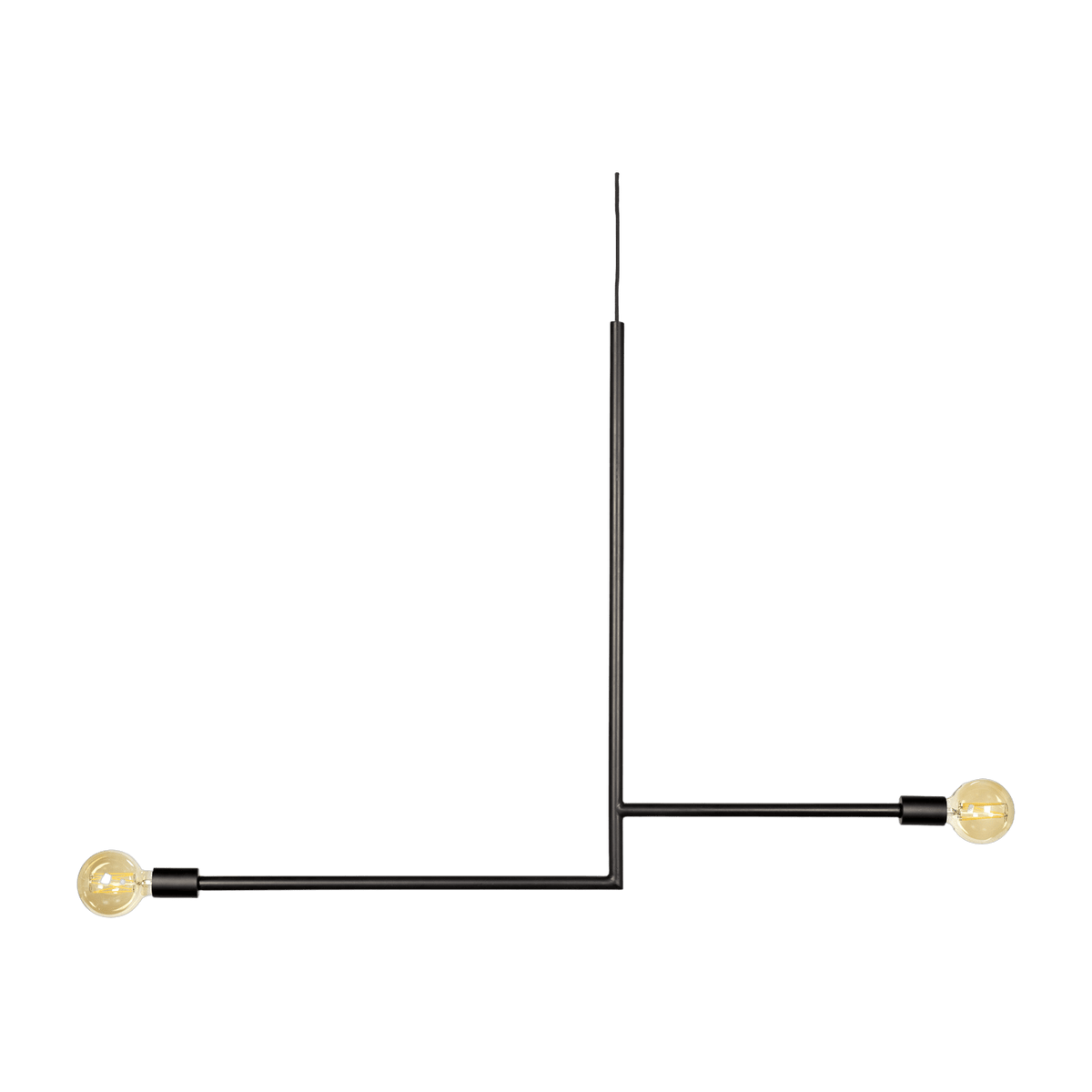 Black metal ceiling lamp 110 x 80 cm KVG nr. 08 - Serax - The Cool Republic