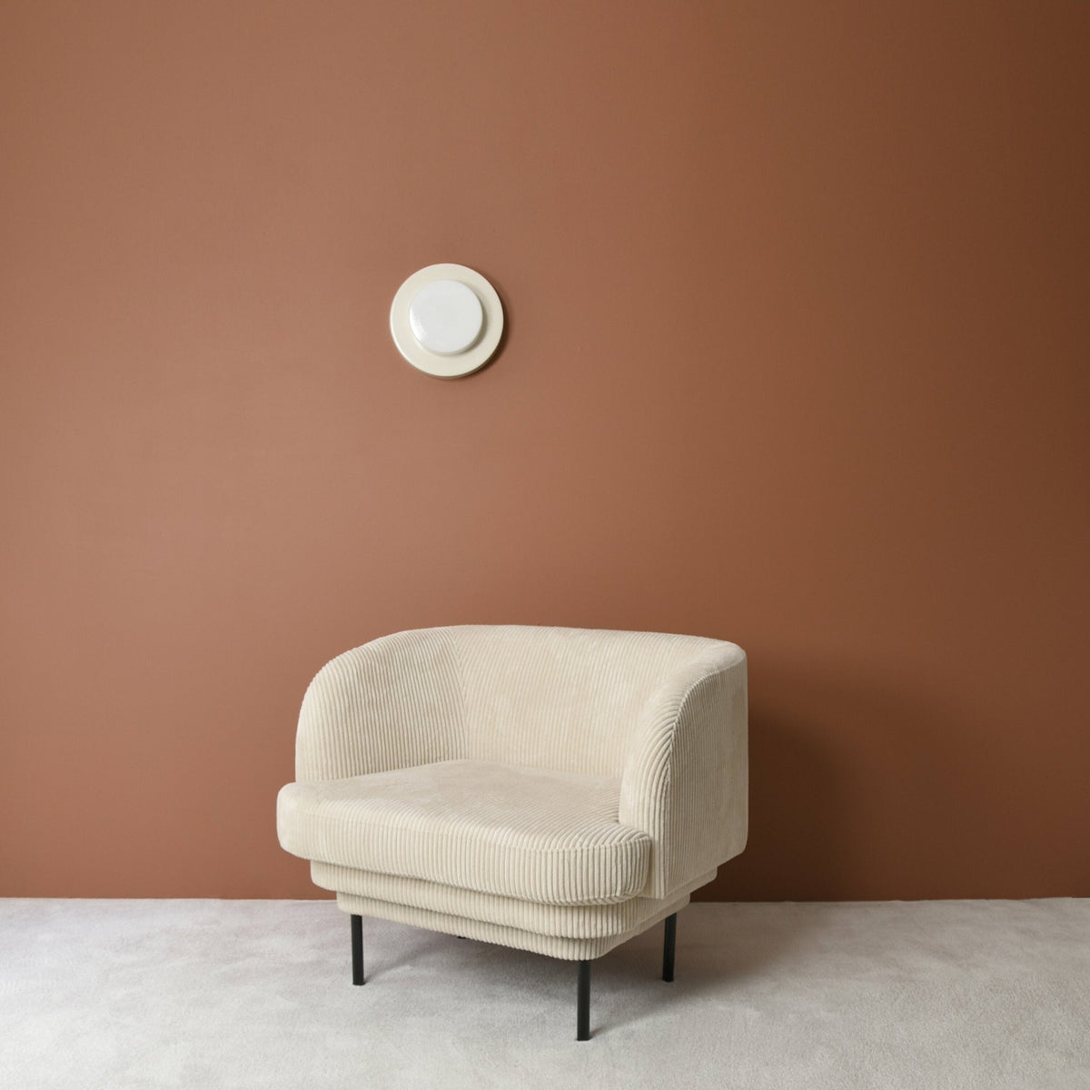 Plafonnier pour salle de bain argenté Lia IP44 - ENOstudio - The Cool Republic
