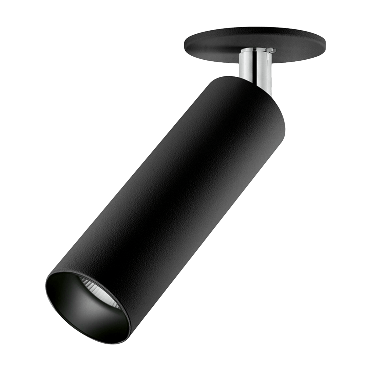 Ceiling lamp spot articulated in black metal Lola - Panzeri - The Cool Republic