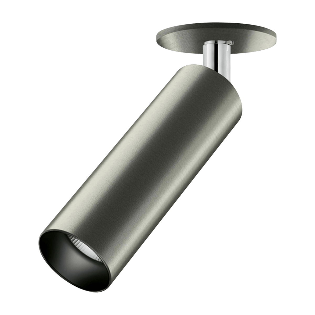 Ceiling lamp spot articulated in titanium Lola - Panzeri - The Cool Republic