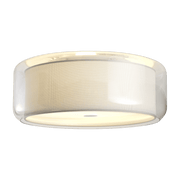 Ceiling lamp white blown glass 44cm Mercer C - Marset - The Cool Republic