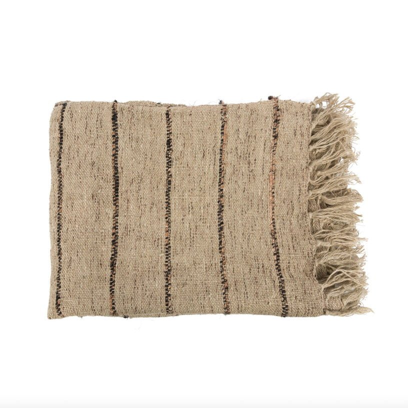 Plaid beige et noir S'il Vous Plaid - Bazar Bizar - The Cool Republic
