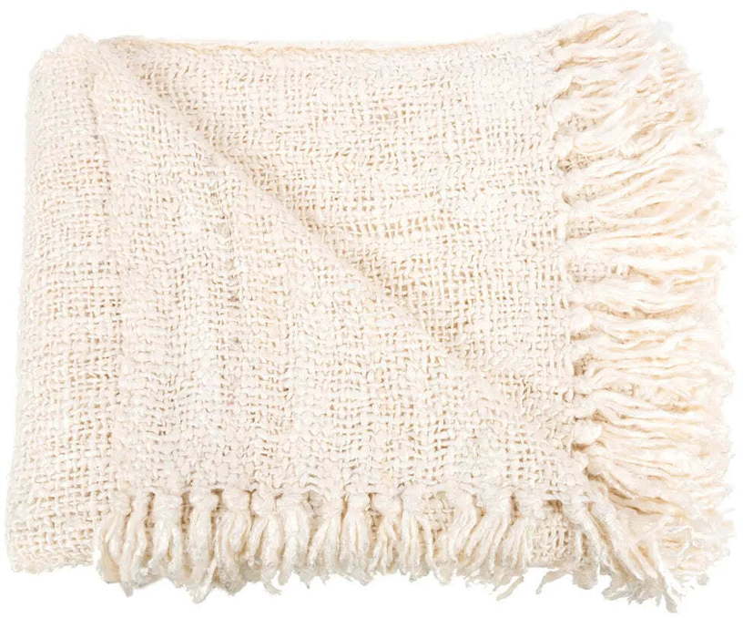 Plaid crème S'il Vous Plaid - Bazar Bizar - The Cool Republic