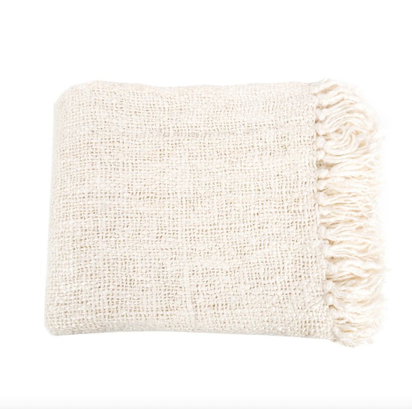 Plaid crème S'il Vous Plaid - Bazar Bizar - The Cool Republic