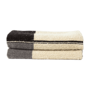 Plaid en coton beige et gris - Ethnicraft Accessories - The Cool Republic