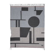 Plaid en coton gris Bauhaus - Mette Ditmer - The Cool Republic
