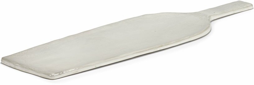 Planche de service rectangulaire en grès blanche cassée 46cm La Mère - Serax - The Cool Republic