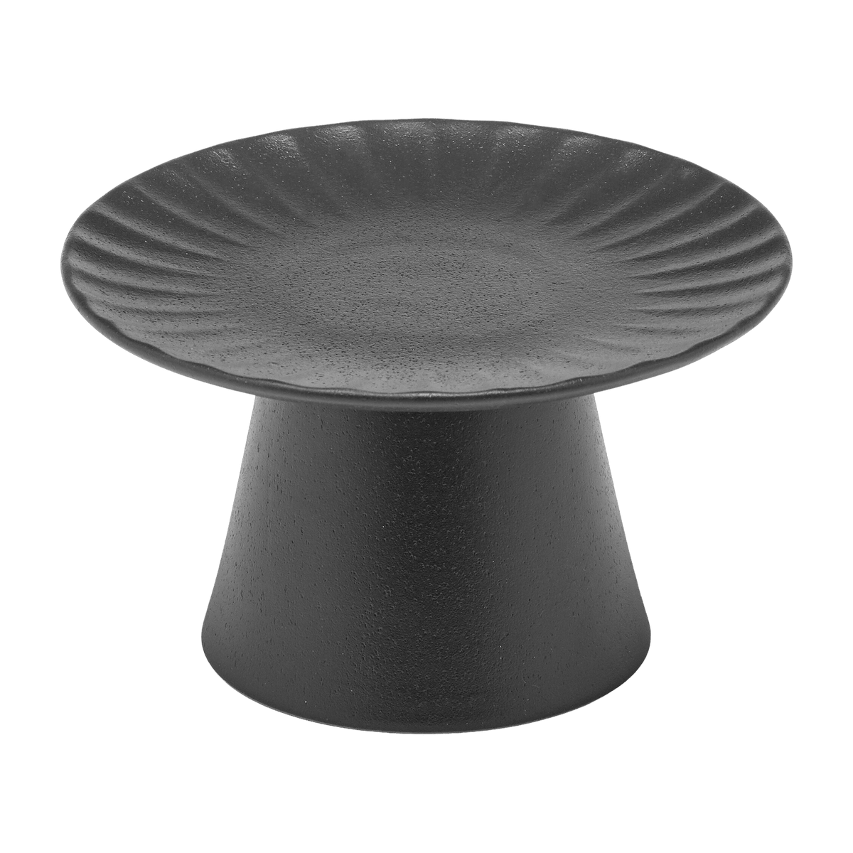 Inku black stoneware cake dish 15 cm - Serax - The Cool Republic