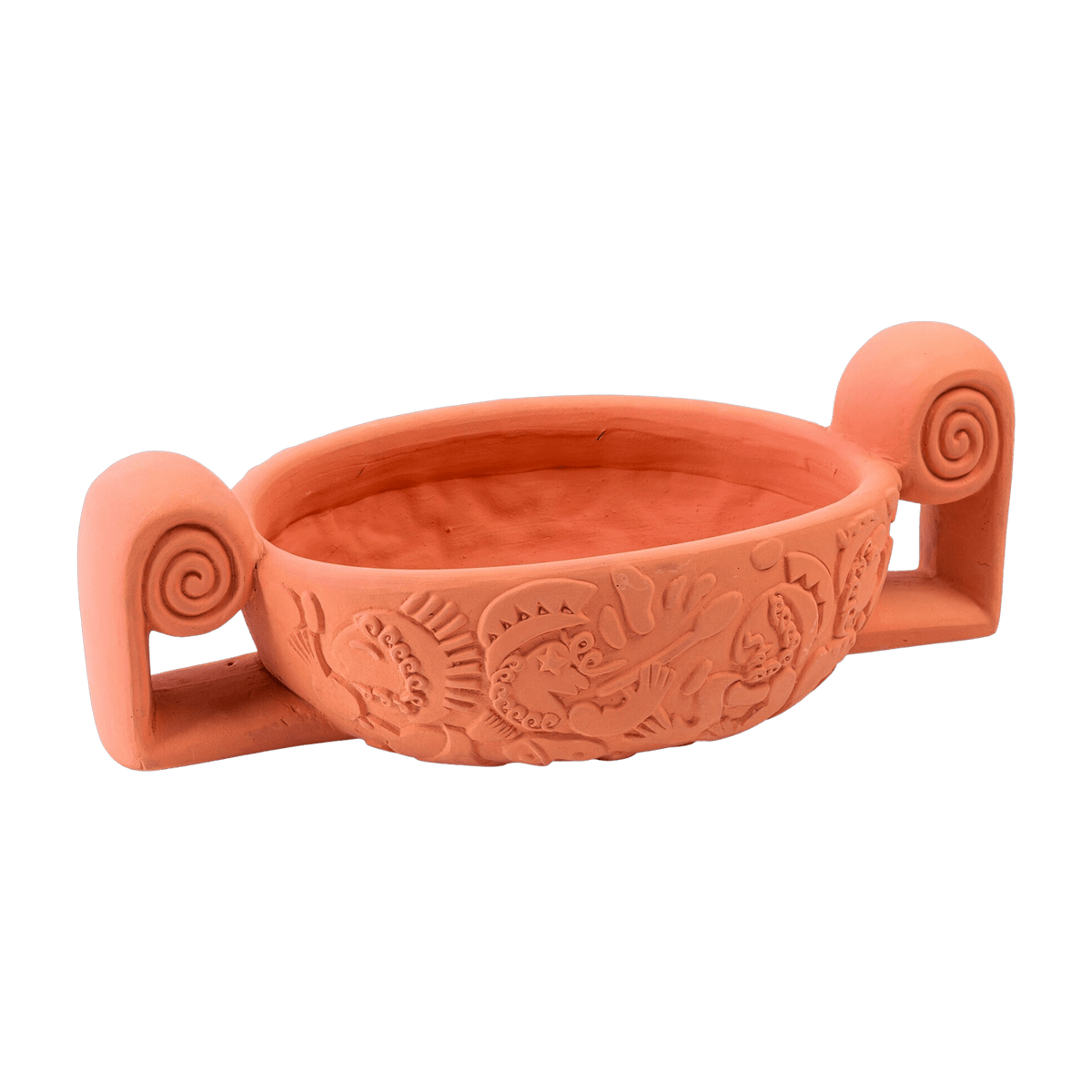 Plat centre de table en terre cuite 25 x 20 cm Centrotavola - Seletti - The Cool Republic