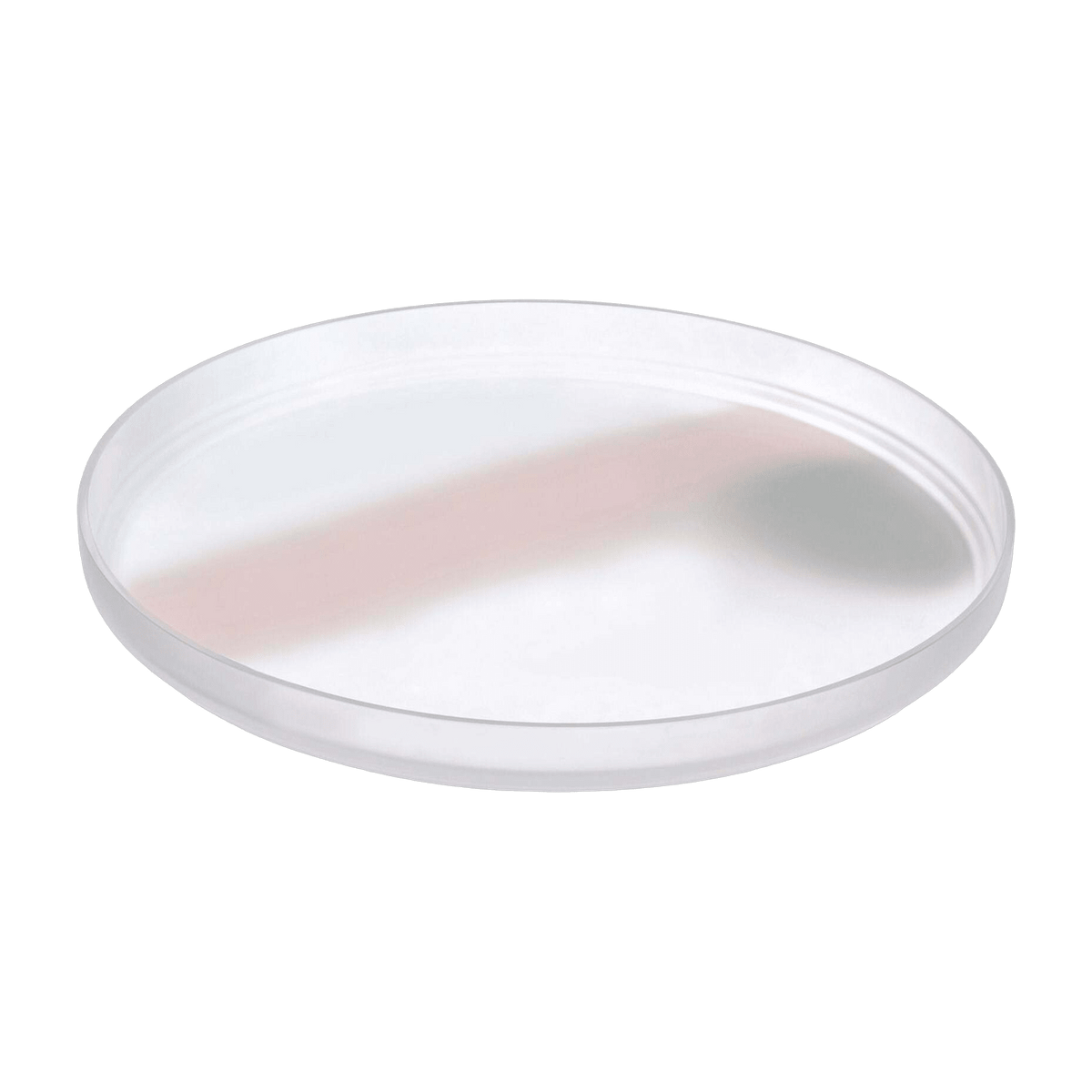 Pigmento Serving Dish 35 Cm Pink & Grey Sprayed - Nude Glass - The Cool Republic