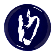 Blue serving dish with white bell pepper - Serax - The Cool Republic