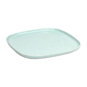 Plat de service carré en grès bleu ciel 25 cm - Serax - The Cool Republic