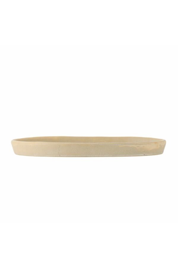 Plat de service en grès 36x25x3cm Hadden - Bloomingville - The Cool Republic