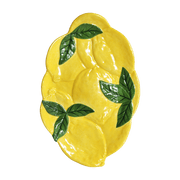 Plat en dolomite à motifs citrons - &Klevering - The Cool Republic
