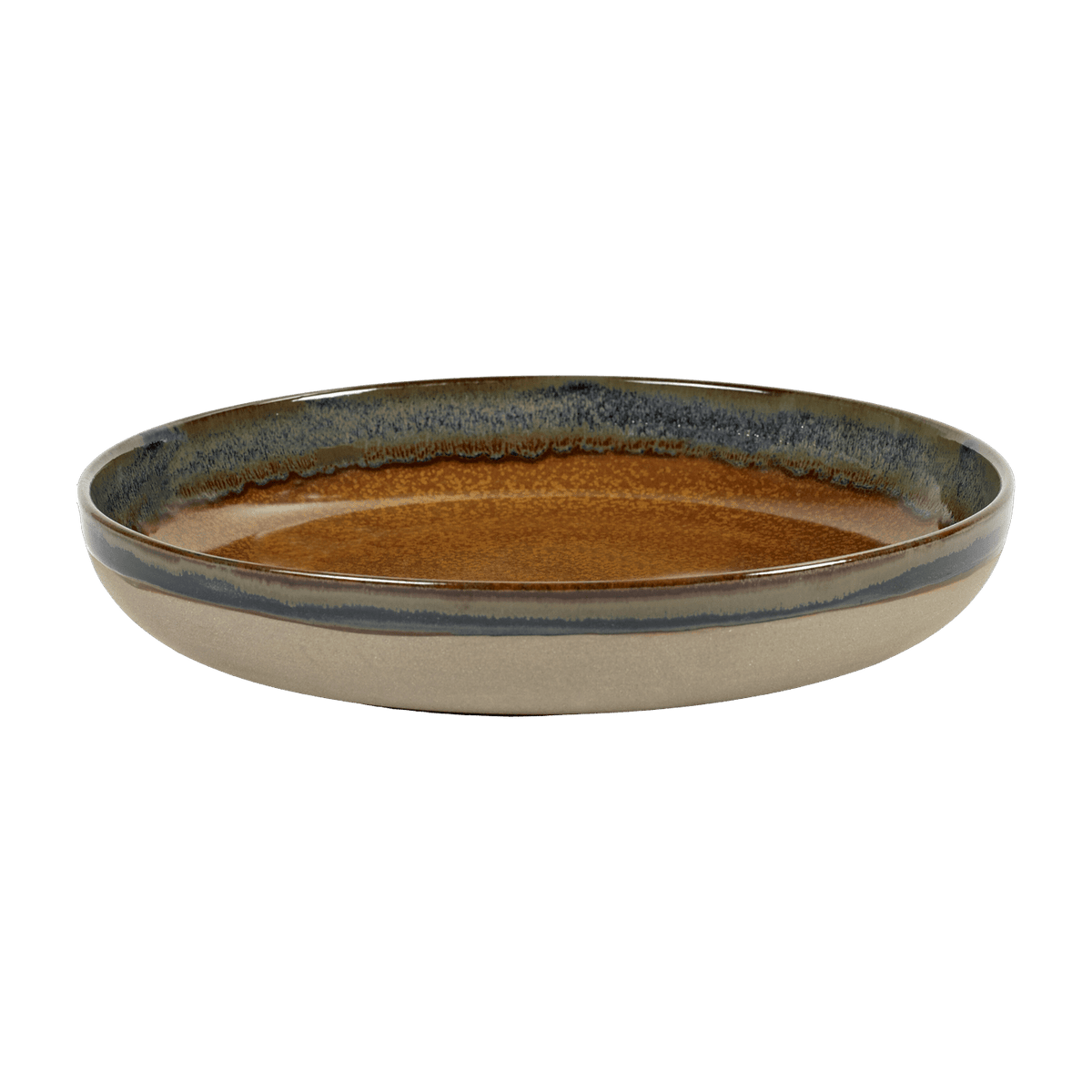32cm brown stoneware platter Surface - Serax - The Cool Republic