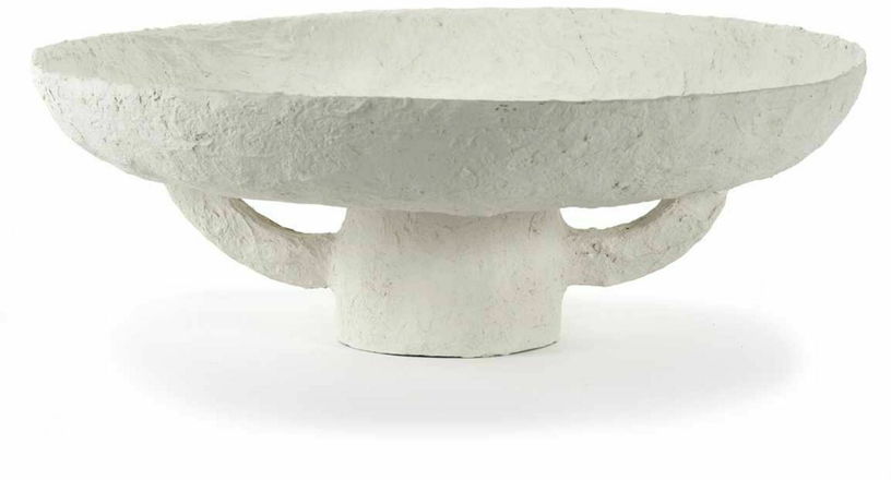 Plat en papier mâché blanc Earth - Serax - The Cool Republic