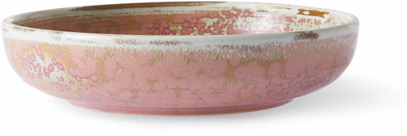 Plat en porcelaine rose Home chef - HKliving - The Cool Republic