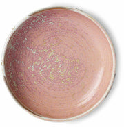 Plat en porcelaine rose Home chef - HKliving - The Cool Republic