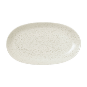 Plat oval en grès 30 cm Nordic Vanilla - Broste Copenhagen - The Cool Republic