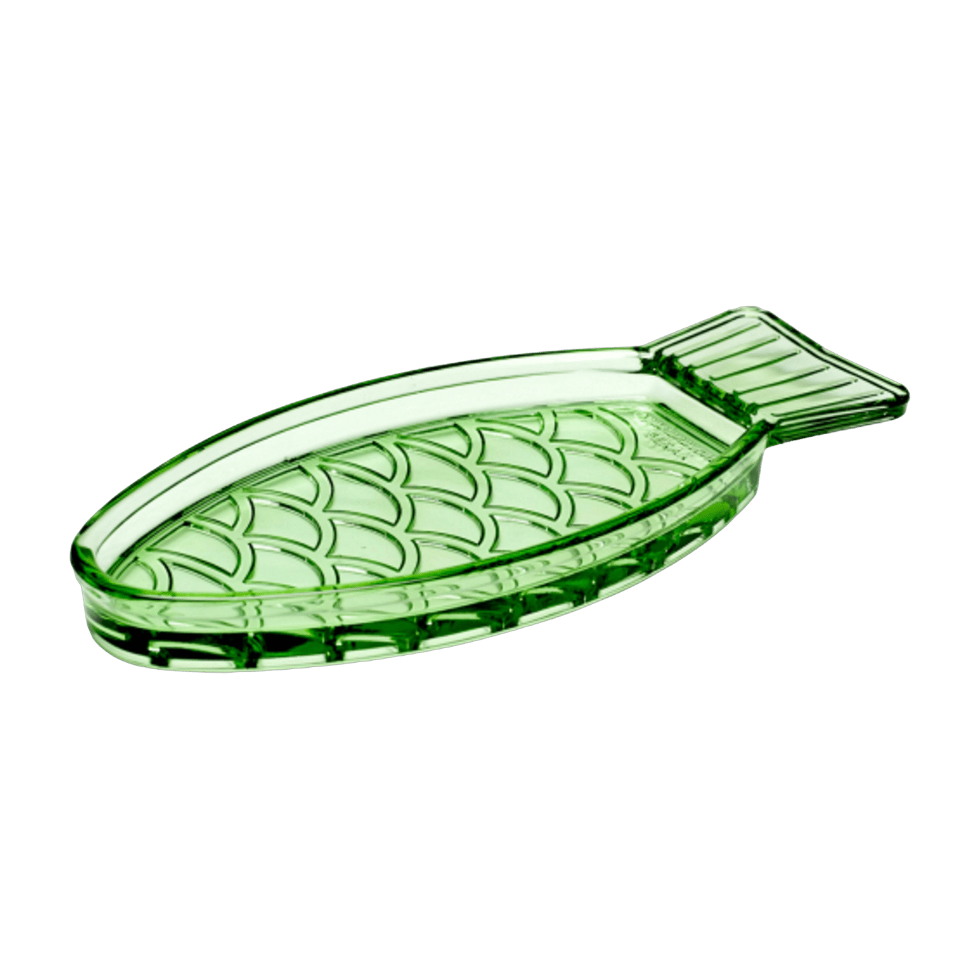 Plat poisson S transparent vert Fish & Fish - Serax - The Cool Republic