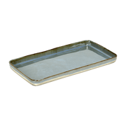 Plat rectangulaire en grès bleu fumé 37 x 20 cm - Serax - The Cool Republic