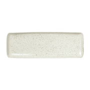 Plat rectangulaire en grès crème 35 cm Nordic Vanilla - Broste Copenhagen - The Cool Republic
