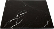 Plateau 30x30 cm marbre noir - Stoned - The Cool Republic
