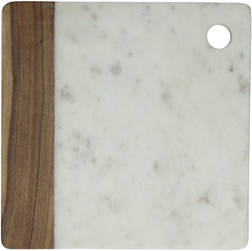 Plateau à fromage carré en marbre Idli - Pomax - The Cool Republic