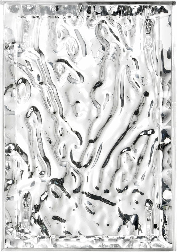 Plateau argenté 46x32 Dune - Kartell - The Cool Republic